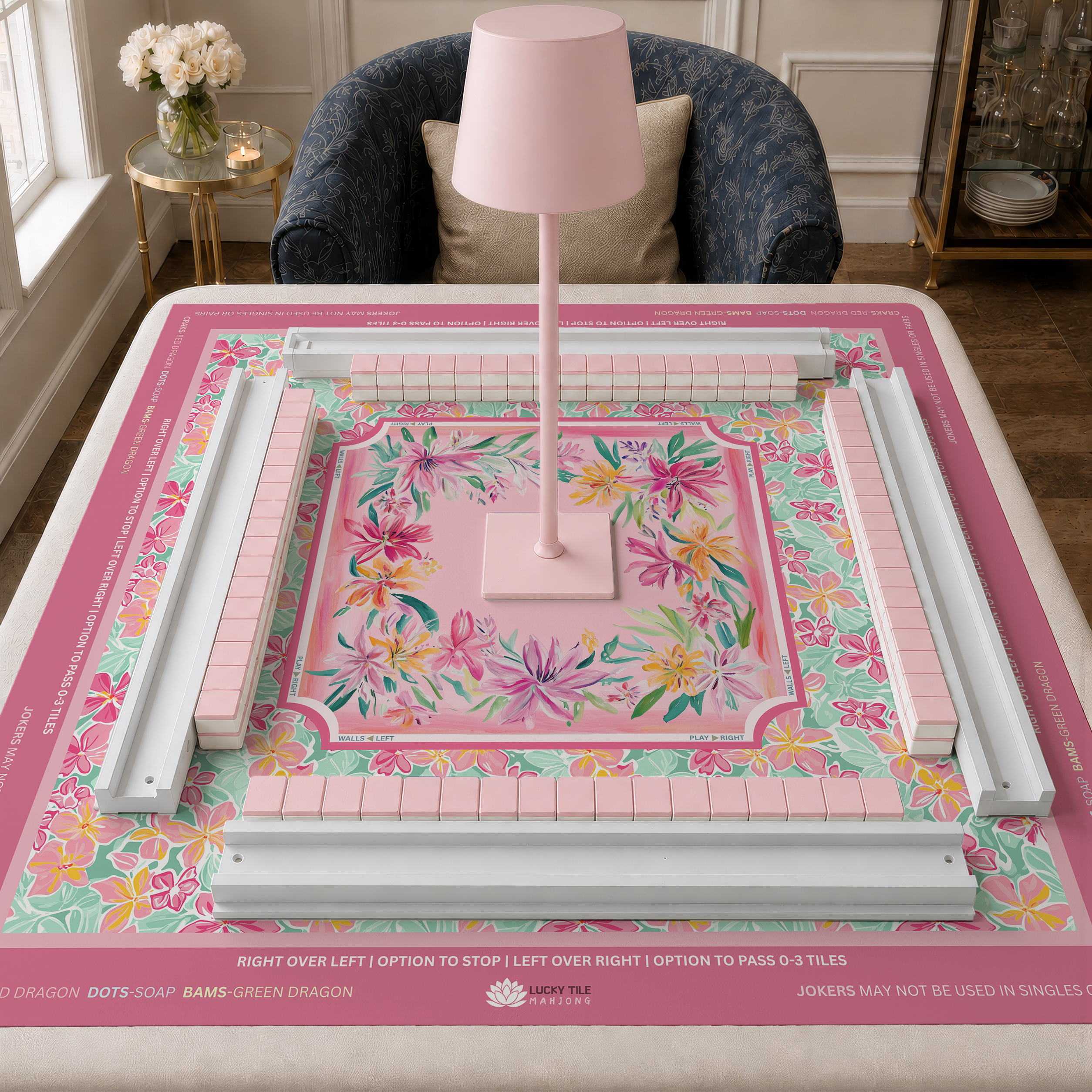 Lucky Tile Mahjong full game set